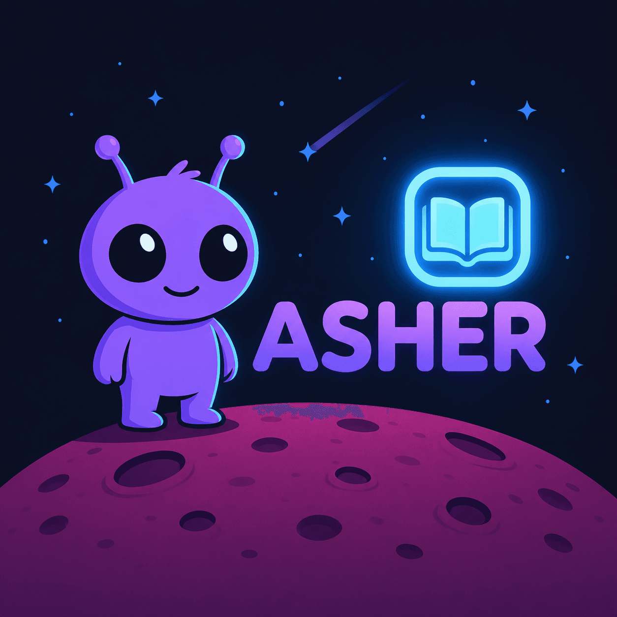Official ASHER companion mascot